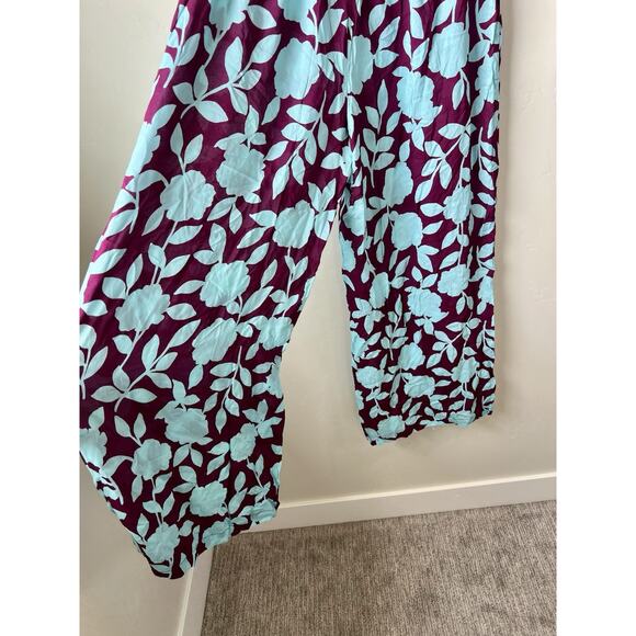 Kate Spade New York Women's Geranium Grove Wide Leg Cover Up Pants SZ M NWT - Picture 7 of 8